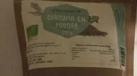 Mängden socker i Curcuma en poudre