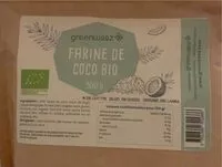 Mängden socker i Farine de coco bio