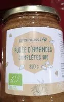 Mängden socker i Purée d'amandes complète bio