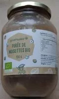 Mängden socker i Purée de noisettes bio