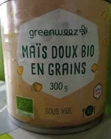 Mängden socker i Maïs doux bio en grains
