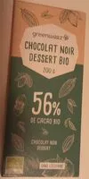 Mängden socker i Chocolat noir dessert bio