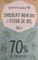 Mängden socker i Chocolat noir bio et fleur de sel