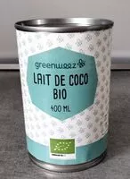 Mängden socker i Lait de coco bio