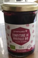 Mängden socker i Confiture de myrtille