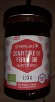 Mängden socker i Confiture de fraises allégée en sucre