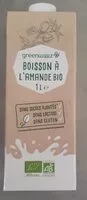 Mängden socker i Boisson à l'amande BIO