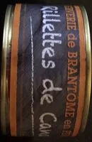 Mängden socker i Rillettes de canard