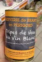 Mängden socker i Tripes de Veau au vin blanc
