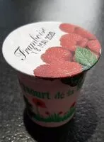 Mängden socker i Yaourt brassé framboise