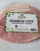 Mängden socker i Jambon cuit supérieur avec couenne
