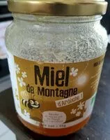 Mängden socker i Miel de montagne d'Ardèche