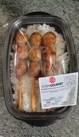 Mängden socker i Box brochette de boulette de poulet
