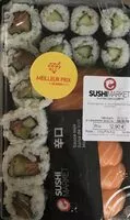 Mängden socker i Sushimarket