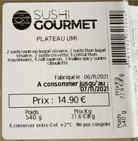 Mängden socker i Sushi Gourmet