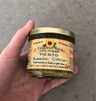 Mängden socker i Pesto basilic citron