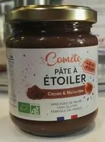 Mängden socker i Pâte à étoiler cacao & noisettes