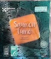 Mängden socker i Saumon fumé au bois de hetre