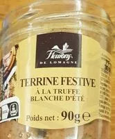 Mängden socker i Terrine festive à la truffe blanche d'été