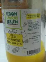 Mängden socker i Jus de clémentines