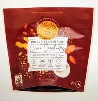 Mängden socker i Boulettes d'énergie Cacao Cacahuètes BIO