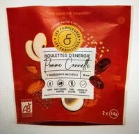 Mängden socker i Boulettes d'énergie Pomme Cannelle BIO