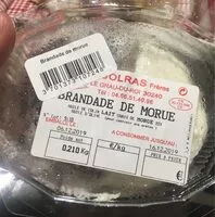 Mängden socker i Brandade de morue