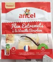 Mängden socker i Flan entremets a la vanille bourbon