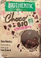 Mängden socker i Choco’bio
