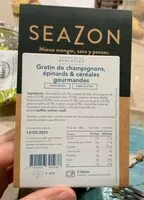 Mängden socker i Gratin de champignons epinards