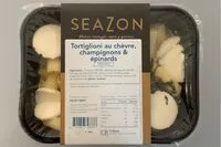 Mängden socker i Tortiglioni au chèvre, champignons & épinards