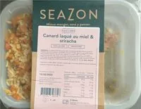 Mängden socker i Canard laqué au miel & sriracha