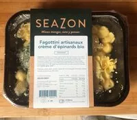 Mängden socker i Fagottini artisanaux crème d’epinards bio