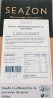 Mängden socker i Oeufs à la Florentine et pdt roties