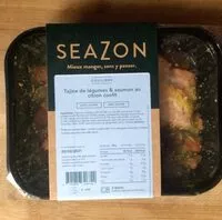 Mängden socker i Tajine de legumes et saumon au citron confit