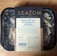 Mängden socker i Penne champignons et noisettes