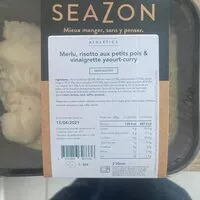 Mängden socker i Merlu, risotto aux petits pois