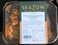 Mängden socker i Pilaf de pates riso a la tomate et crevettes ASC