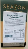 Mängden socker i Lieu au citron vert & celerirosto