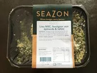 Mängden socker i Lieu, boulgour epinards et tahini