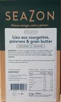 Mängden socker i Lieu aux courgettes, poivrons & grain butter