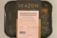 Mängden socker i Cocotte de lentilles & chorizo artisanal