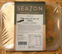 Mängden socker i Fish curry et son riz indien