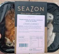 Mängden socker i Poulet mariné, riz noir bio, carottes & purée de carottes
