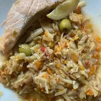 Mängden socker i Saumon & compotée de chou