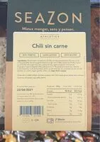 Mängden socker i Chili sin carne