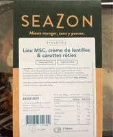 Mängden socker i Lieu MSC, crème de lentilles & carottes rôties