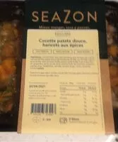 Mängden socker i Cocotte patate douce haricot