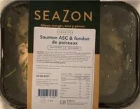 Mängden socker i Saumon ASC & fondue de poireaux