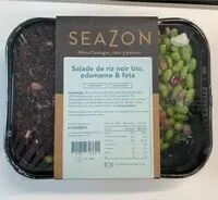 Mängden socker i Salade de riz noir bio, edamame & feta